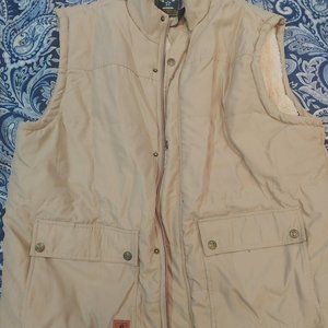 Flygo men's fur lined vest